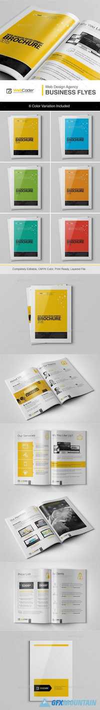 Web Design & Development Agency Bi-Fold Brochure 12113715