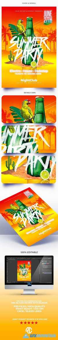 Summer Party - Psd Templates 1449598