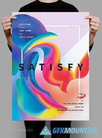 Satisfy Poster / Flyer 20000607