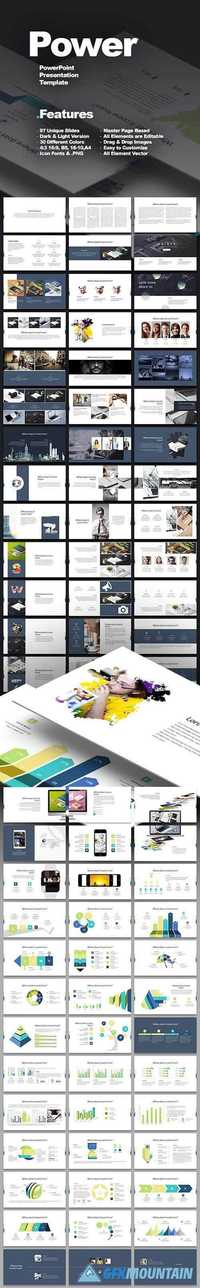 Power presentation template 1236575