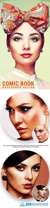 Comic Book Photoshop Action 20031375