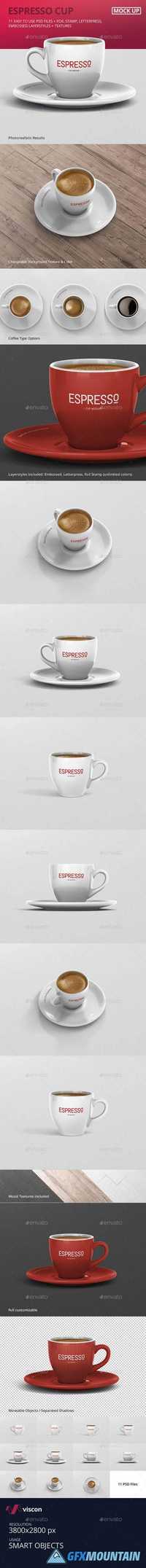 Espresso Cup Mockup 19592738