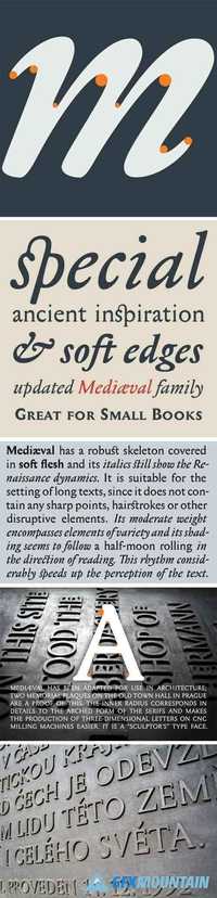 Mediaeval Font Family