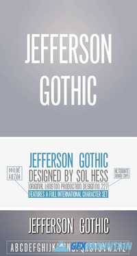 LTC Jefferson Gothic Font