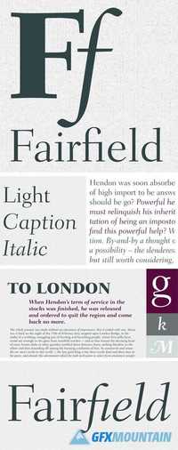 Fairfield Font Family