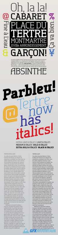 Tertre Font Family