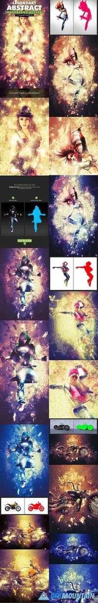 Legendary Abstract Photoshop Action 20116811