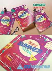 Summer Tropic Festival Flyer 20147209