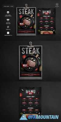 Steak Menu Flyer 1468383