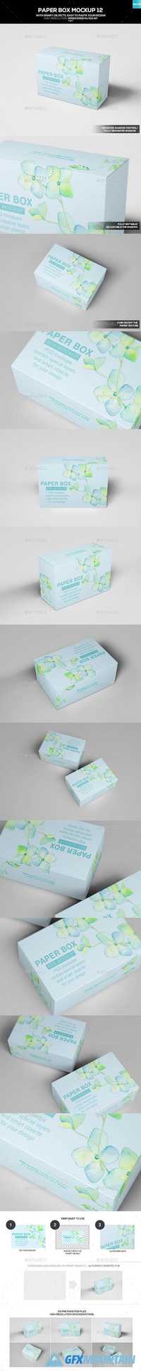 Paper Box Mockup 12 20098380