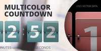 CodeCanyon - Resizable Multicolor Countdown (Update: 12 August 16) - 14633953