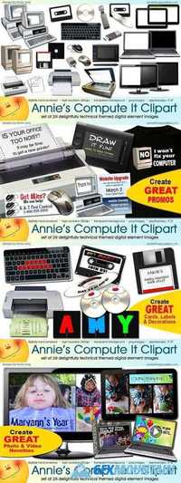 Annie's Compute It Clipart 1294199