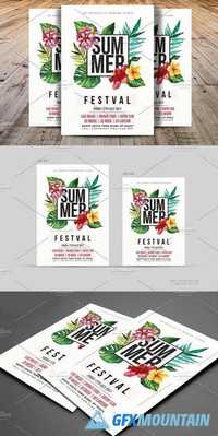 Summer Festival Flyer Template 1480831