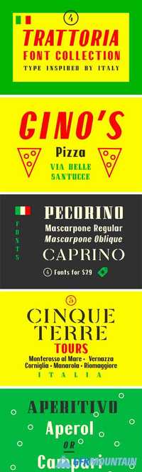 Trattoria Font Collection 1501631