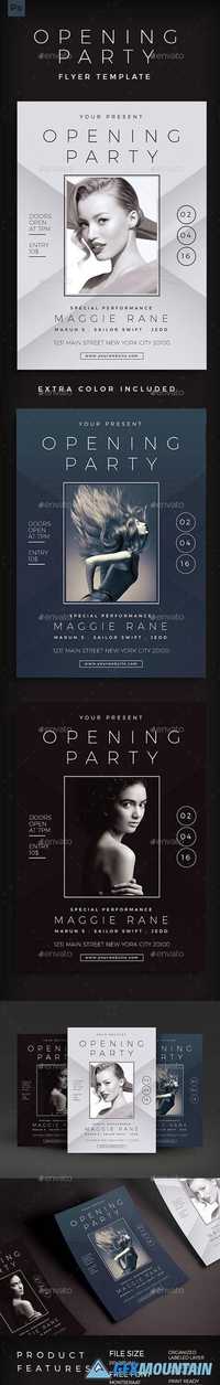 Opening Party Flyer 14842013