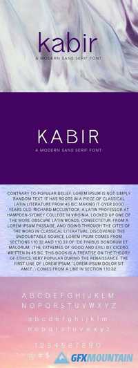 Kabir - Fun Sans Serif 1519492