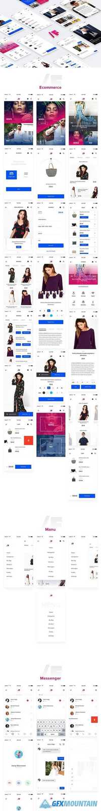 Fashion App UI Kit 1518755