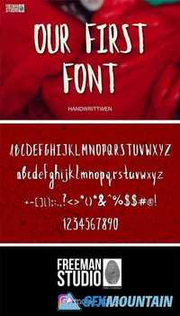 Our First Font 1602815