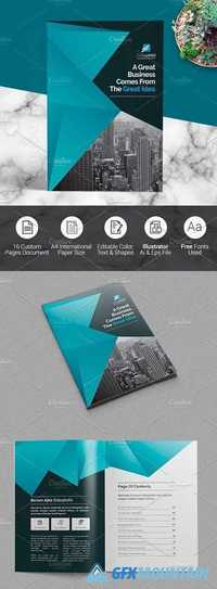 Abstract Clean Brochure 1604170