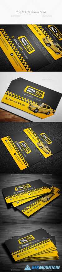 Taxi Cab Business Card 20215185
