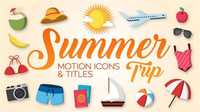 Summer Trip - Motion Icons & Titles 19806718