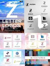 20 "Z" Letter Alphabetic Logos 1326747
