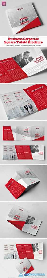 Business Corporate Square Trifold Brochure 20239753