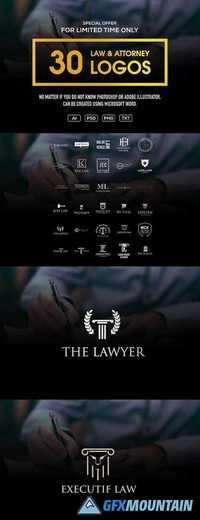 30 law & attorney logo 1587927