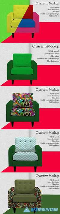 Chair arm Mockup 1651772