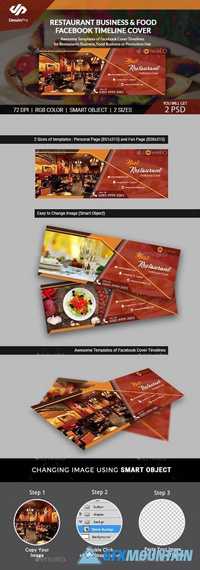 Restaurant Business Facebook Cover Timeline 20283509