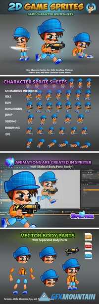 2D Game Character Sprites 1636996