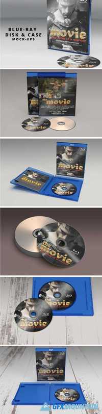 BLUE RAY DISK & COVER MOCKUP - 1659058
