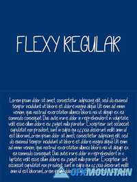 Flexy Regular Font 1662024