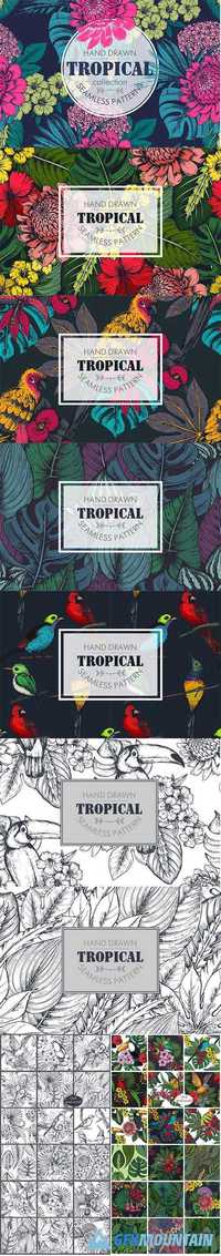 Tropical seamless patterns 1655213