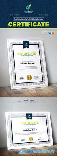 Certificate of Completion for SEO & Digital Marketing Agency Company 19957782