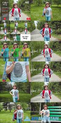 Kids T-Shirt Mock-Up Vol.5 2017 - 20132016 - 1590187