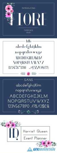 Fiore Typeface Duo 1739057