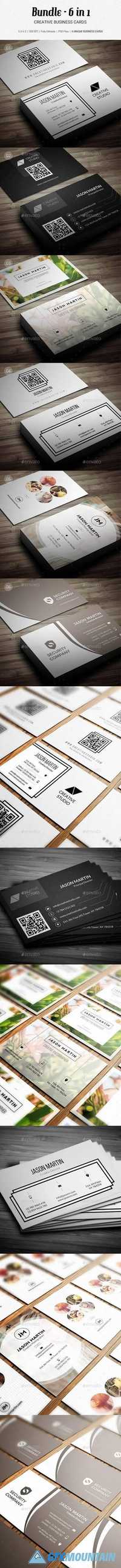 Bundle - 6 in 1 - Creative Business Cards - B32 20472308