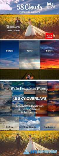  58 SKY PHOTOSHOP OVERLAYS - 1724118