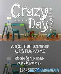 Crazy Day a Playful Font 1755508