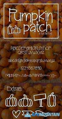 Pumpkin Patch a fun Serif Font 1710158
