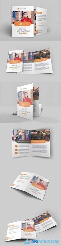 Cleaning Services Bi-Fold Brochure 1697642