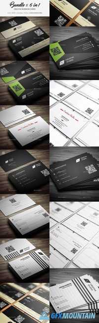 Bundle - 6 in 1 - Creative Business Cards - B34 20499200