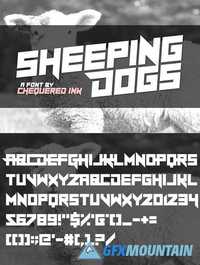 Sheeping Dogs Font 1727177