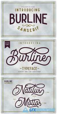 Burline Typeface 1760707