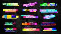 Colourful Glitch Titles 2 19828998