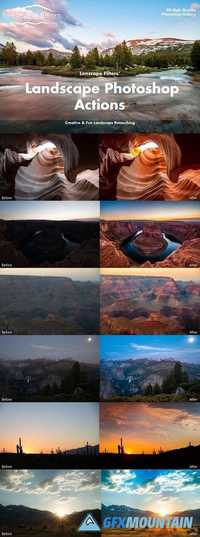 Landscape Photoshop Actions 1759480