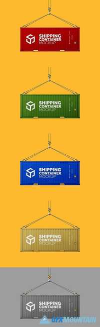 Shipping Container Mockup 1828174