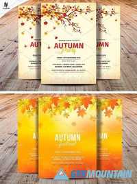 Autumn Flyer & Invitations Bundle 1790832