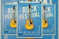 Rock Festival Poster/Flyer template. 1793232